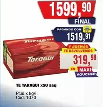 Taraguí - TE x50 saq