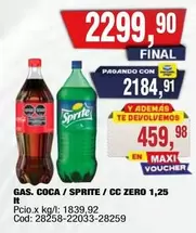 Sprite - COCA / SPRITE / CC ZERO