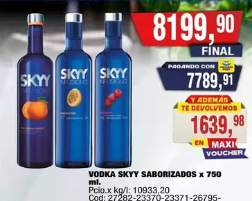 Skyy - SKYY SABORIZADOS