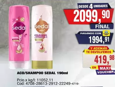 Sedal - ACO/SHAMPOO SEDAL