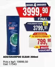 Clear - SHAMPOO CLEAR