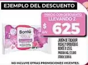 Bonte - JABON DE TOCADOR ROSAS Y ORDUIDEAS