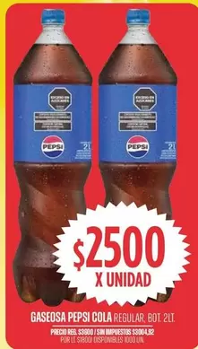 Pepsi - PEPSI REGULAR BOT. 2LT