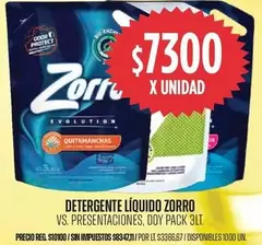 Zorro - DETERGENTE LÍQUIDO