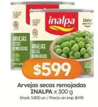 Inalpa - Arvejas secas remojadas