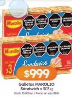 Marolio - Galletas Sándwich