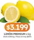 Premium - LIMÓN PREMIUM x kg