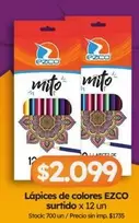 Mito - Lápices de colores surtido