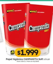 Campanita - CAMPANITA Soft x 6 un