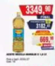 Mazola - MEZCLA GIRASOL Y O. LIZ