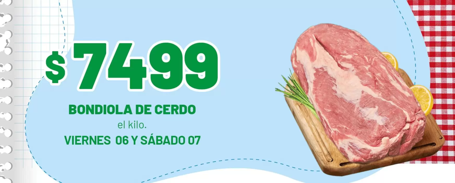 BONDIOLA DE CERDO