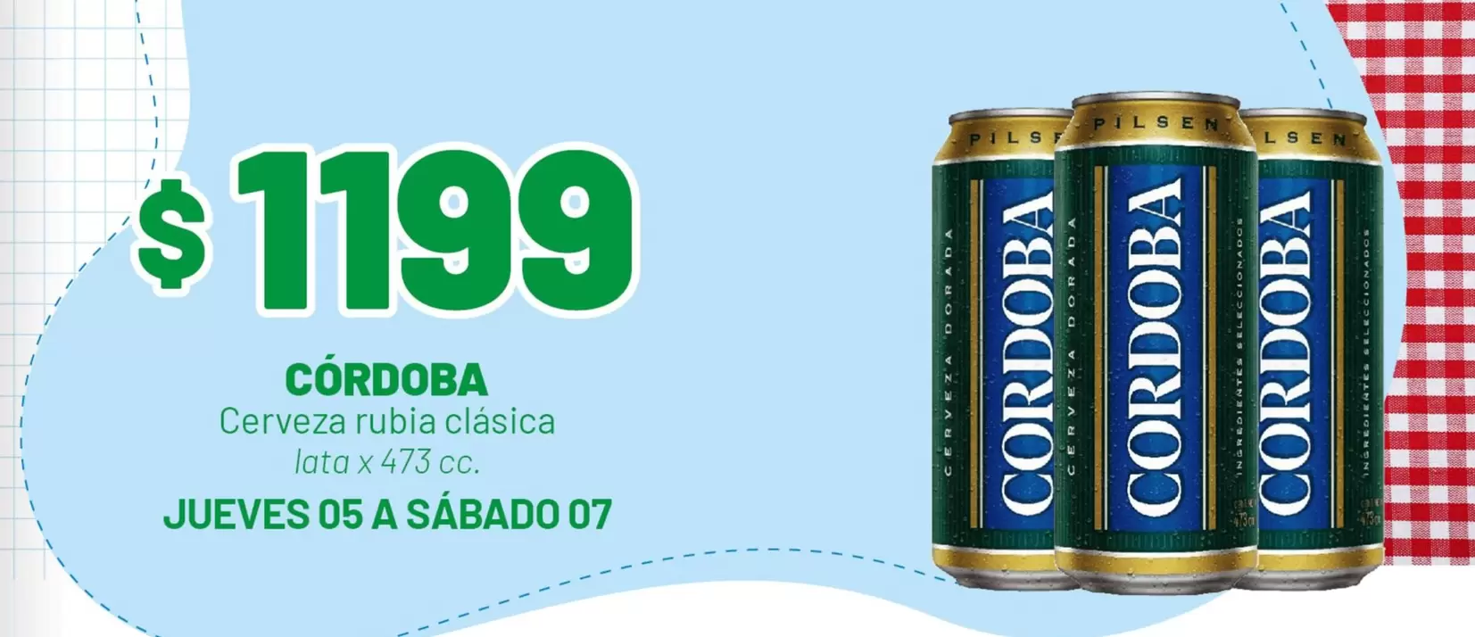 X$ - Cerveza rubia clásica