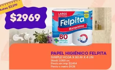 Felpita - PAPEL HIGIÉNICO
