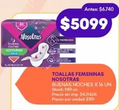 Nosotras - BUENAS NOCHES X 16 UN