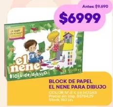Block - EL NENE PARA DIBUJO