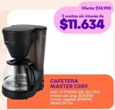 Master - CT910SN DE GOTEO