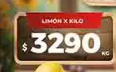 X$ - LIMÓN X KILO
