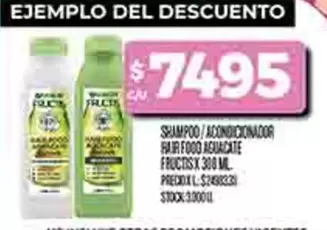 Fructis - HAIR FOOD AGUACATE