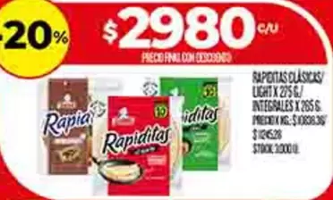 Rapiditas - RAPIDITAS CLÁSICAS / LIGHT / INTEGRALES