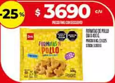 Dia - FORMITAS DE POLLO