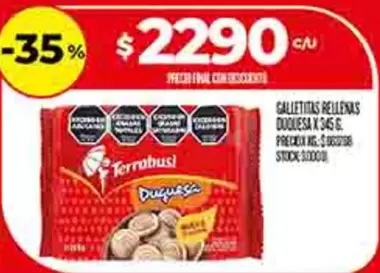 Terrabusi - GALLETITAS RELLENAS