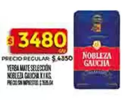 Nobleza Gaucha - YERBA MATE SELECCIÓN