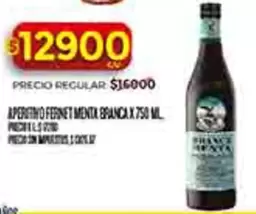 Branca - APERITINO FERNET MENTA