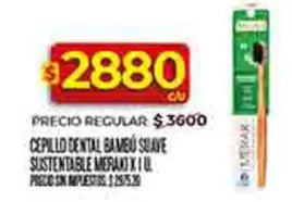 Suave - CEPILLO DENTAL BAMBU SUAVE