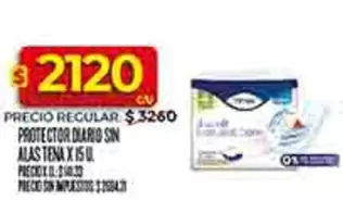 Tena - PROTECTOR DIARIO SIN ALAS