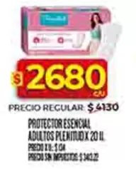 Plenitud - PROTECTOR ESENCIAL ADULTOS