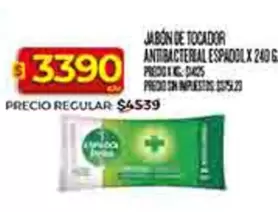 53 - JABON DE TOCADOR ANTIBACTERIAL ESPADOL
