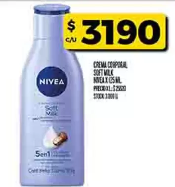 Nivea - SOFT MILK