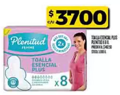 Plenitud - TOALLA ESENCIAL PLUS