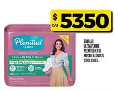 Plenitud - TOALLAS ULTRA FEMME