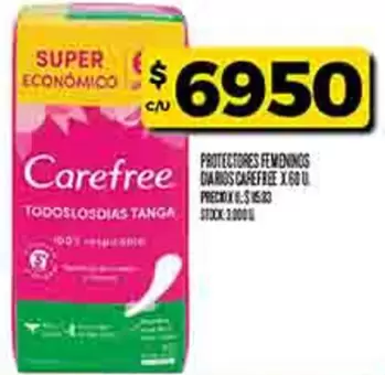 Carefree - PROTECTORES FEMENINOS