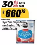 Gran Compra - Yogur  Firme/cremix selecc
