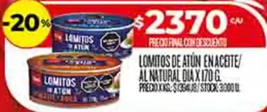 Dia - ATÚN EN ACEITE/AL NATURAL DIA