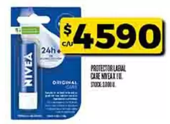 Nivea - PROTECTOR LABIAL CARE NIVEX 1U