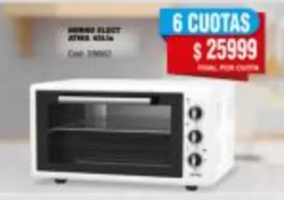 HORNO ELECT ATMA KOHLS Cat. 2596Q
