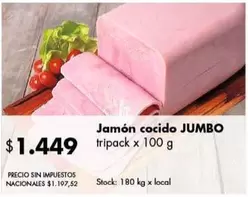Jumbo - Jamón cocido JUMBO