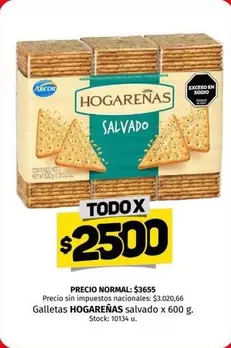 Hogareñas - Galletas