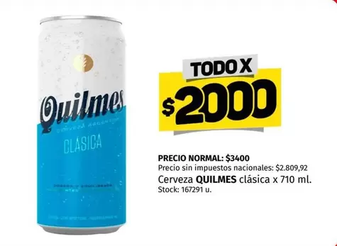 Quilmes - clásica x 710 ml