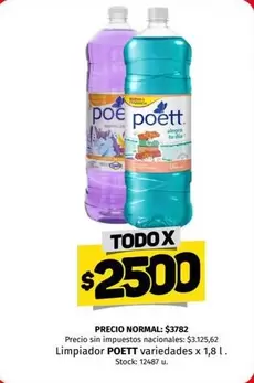 Poett - Limpiador variedades