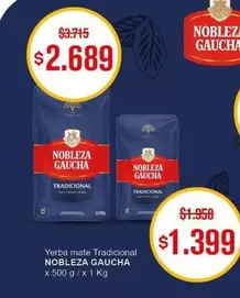 Nobleza Gaucha - Yerba mate Tradicional