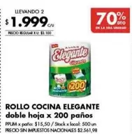 Elegante - ROLLO COCINA