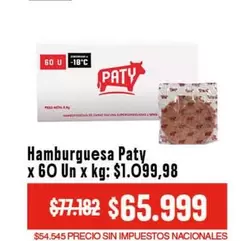 Paty - Hamburguesa