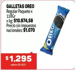 Oreo - Regular Paquete x