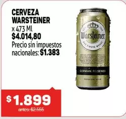 Warsteiner - CERVEZA