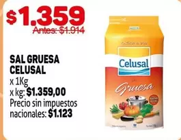 Celusal - SAL GRUESA