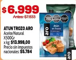 Aro - ATUN TROZO